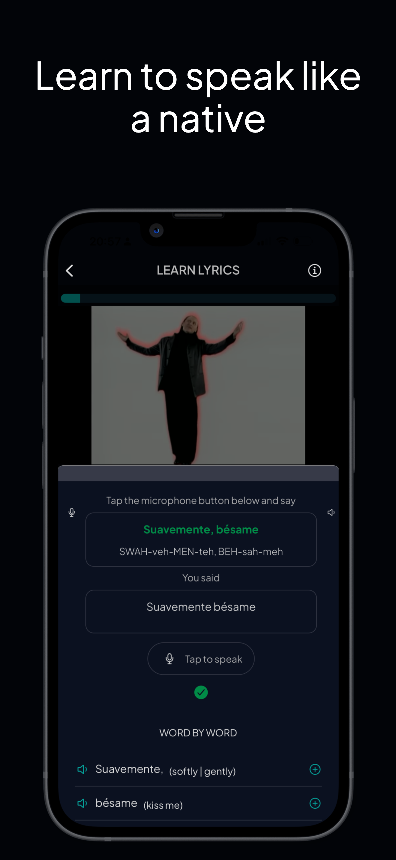 lyricfluent app screenshot 05