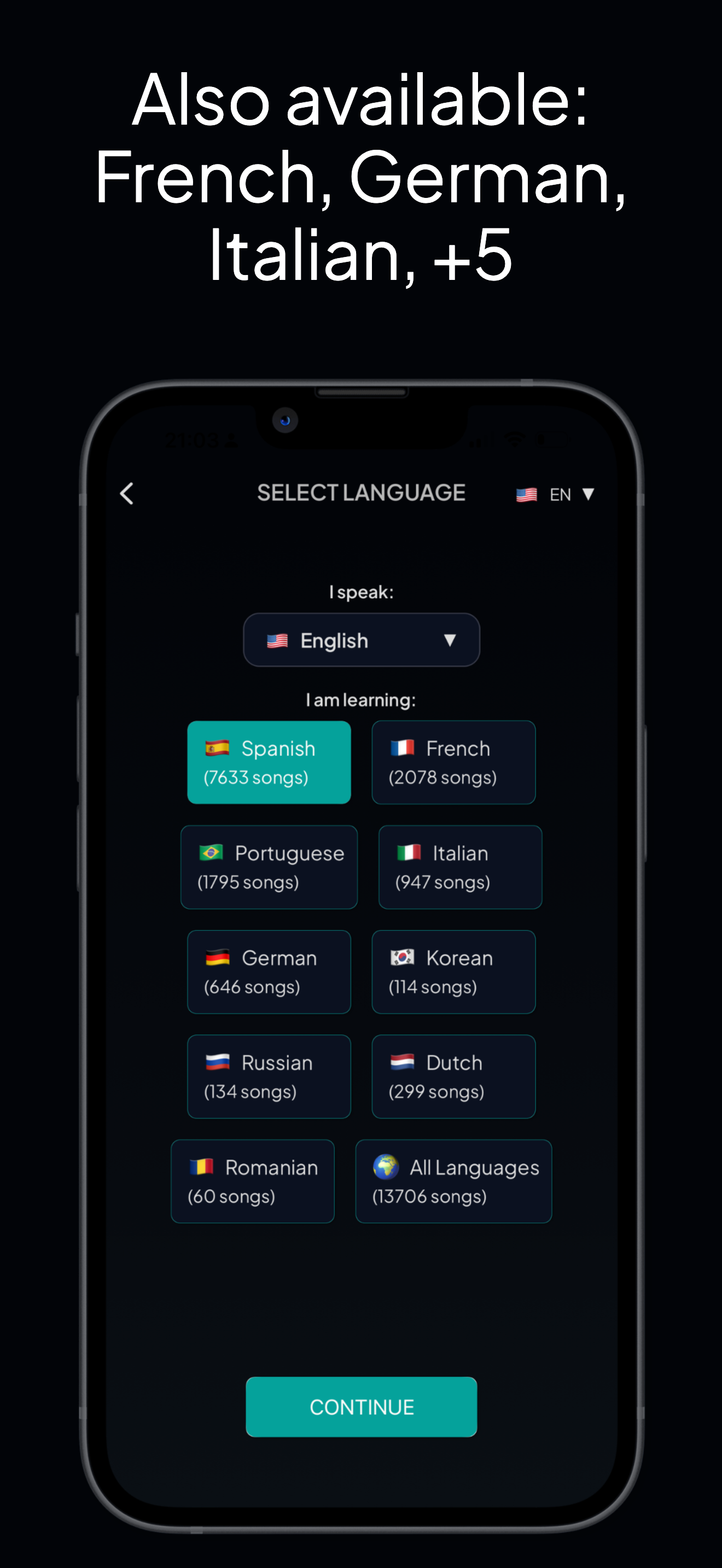 lyricfluent app screenshot 10