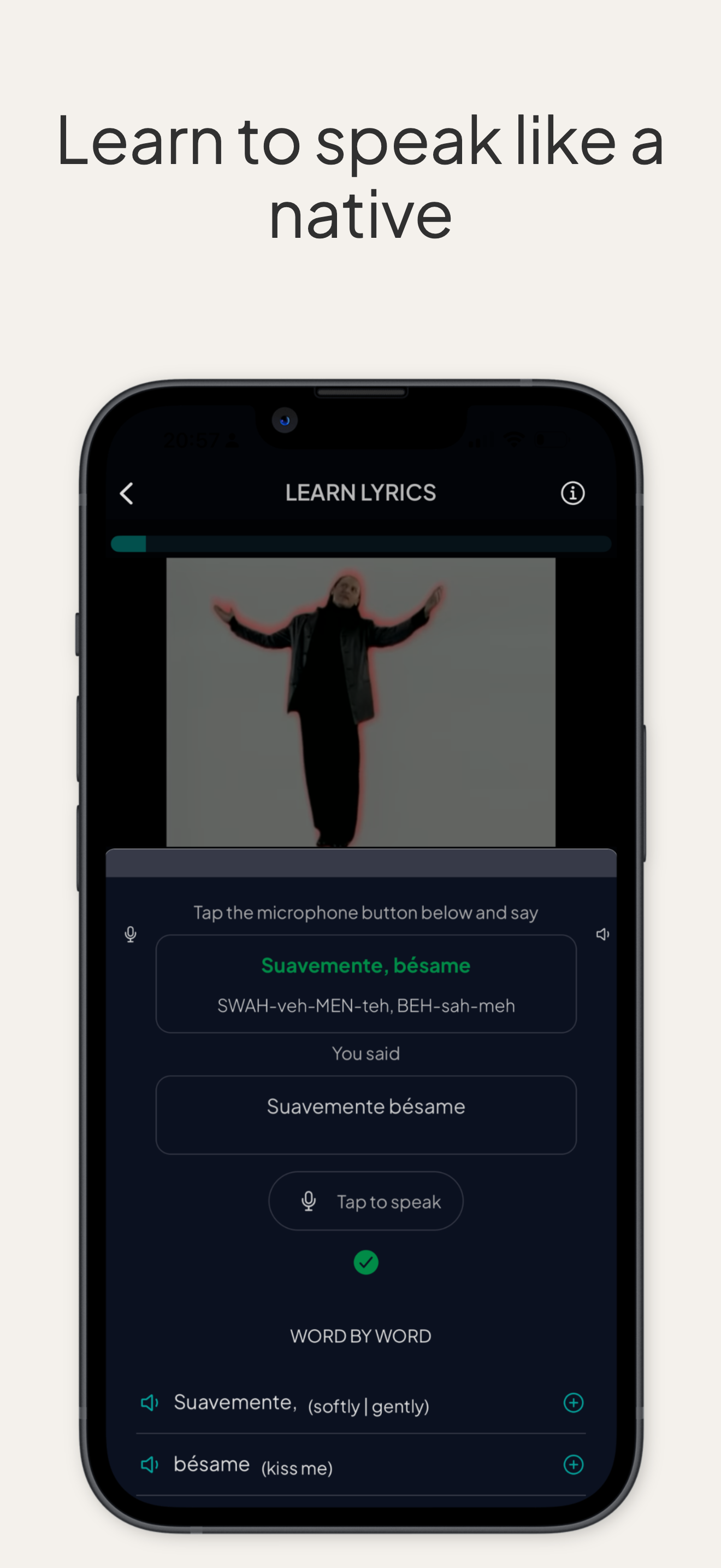 lyricfluent app screenshot 05