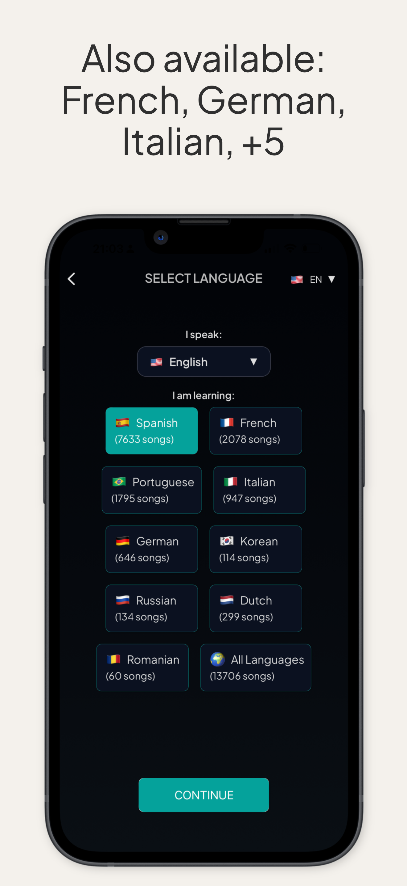 lyricfluent app screenshot 10