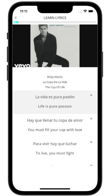 Ricky Martin La Copa De La Vida Lyrics English Translation